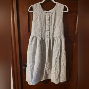 NPL gingham mama dress